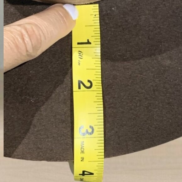 Vintage Dorian 7X Handmade Western Cowboy Hat Brown - Picture 16 of 16